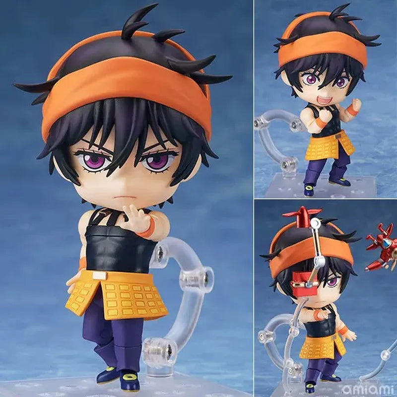 Generische Nendoroid Narancia Ghirga Gelenk-Actionfigur JoJo's Bizarre Adventure Nr.1684 Chibi Anime Sammlerstück Modell Spielzeug