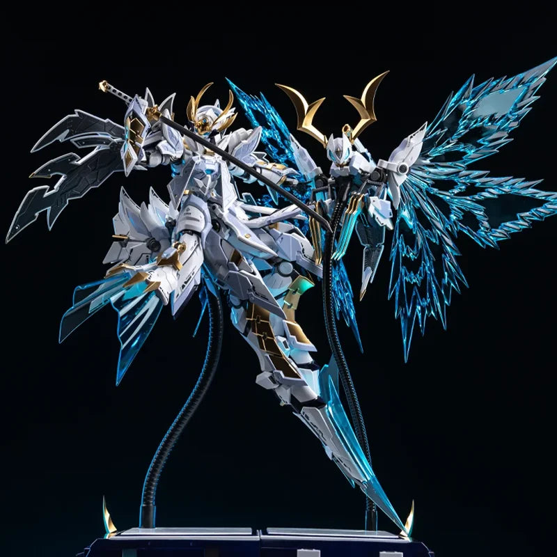 1/72 Shadow Domain Night Flash Series Finished ABS Alloy FrameSkeleton Detail Action Figure Desktop Ornament Collected Toy Gifts