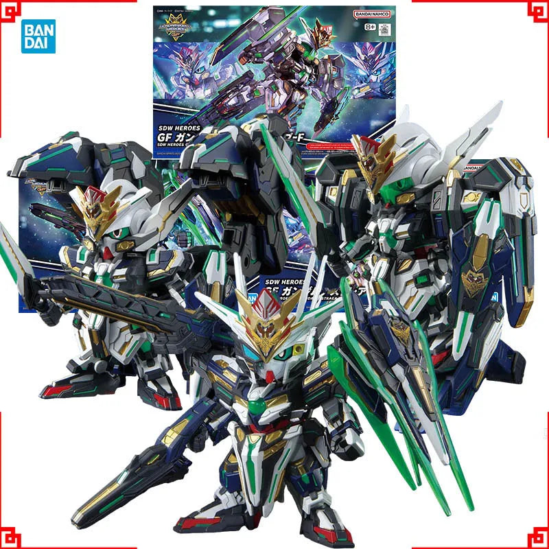 Bandai Gundam Model Kit SDW Captain Qan T GF Astraea F GF Astraea B Action Figure Gunpla Building Kit Anime Figures Toys Gift