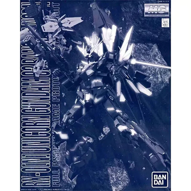 Bandai Original MG Unicorn Gundam Unit 2 Banshee Norn RX-0 [N] 1/100 Anime Action Figure Assembly Model Toys Gifts For Children
