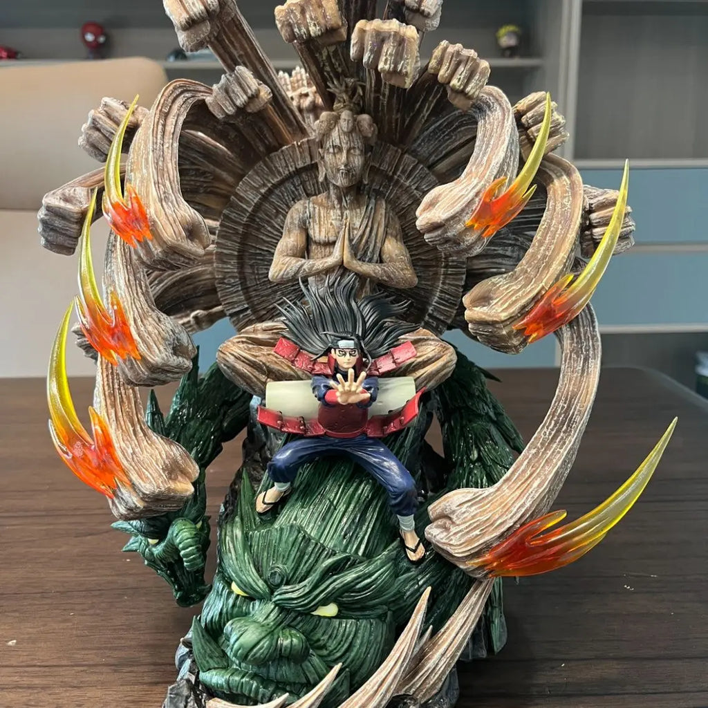 35cm New NARUTO Anime Figure Senju Hashirama Peripheral PVC Model Collect Statue Desktop Decoration Ornaments Birthday Gifts Toy