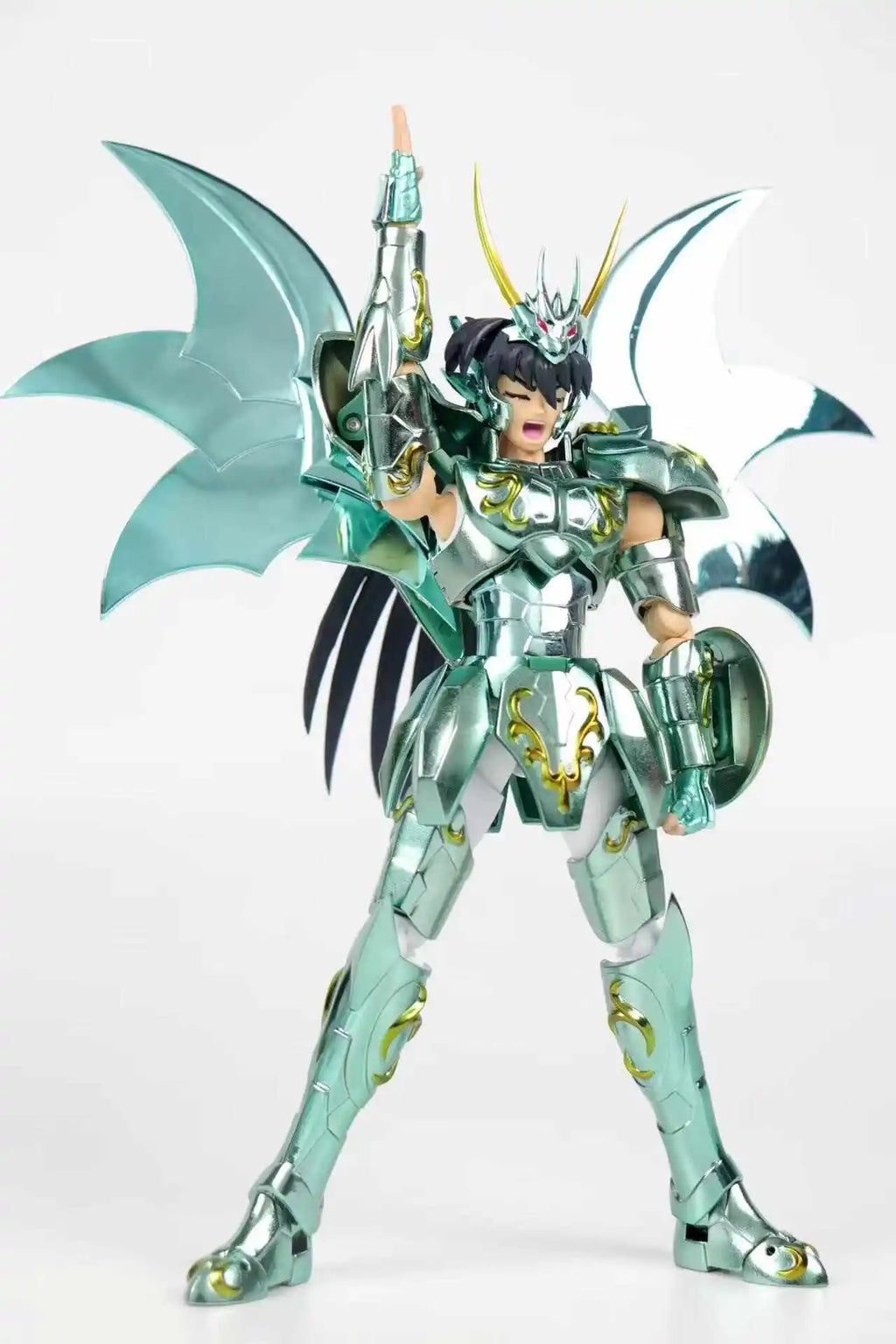 Great Toys/GT Saint Seiya Myth Cloth EX Dragon Shiryu God V4 2nd Version Bronze Knights of The Zodiac Anime Figure Model Toy