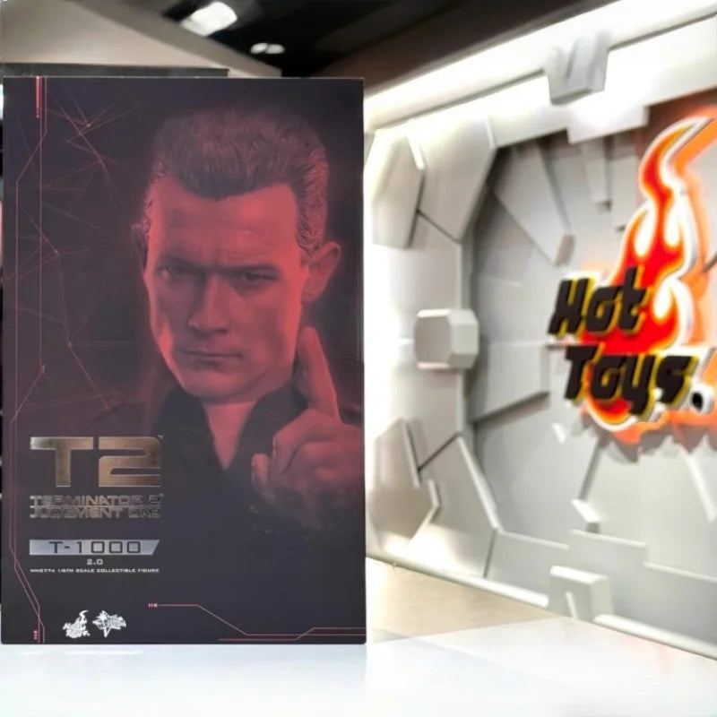 Auf Lager HOTTOYS HT 1/6 MMS774 Terminator 2: Judgment Day Actionfiguren Sammlermodell Roboterpolizist T1000 2.0 Xamx Spielzeuggeschenke
