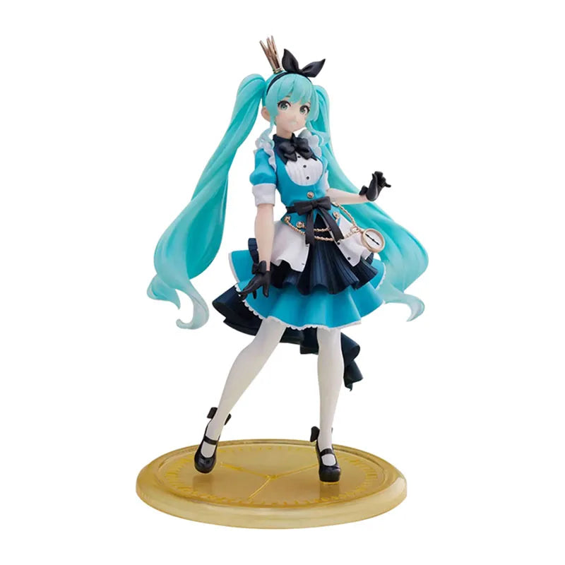 In Stock FuRyu SEGA TAiTO Hatsune Miku PVC Series Hatsune Miku Doll 14-18CM Anime Action Figures Model Collection Toy