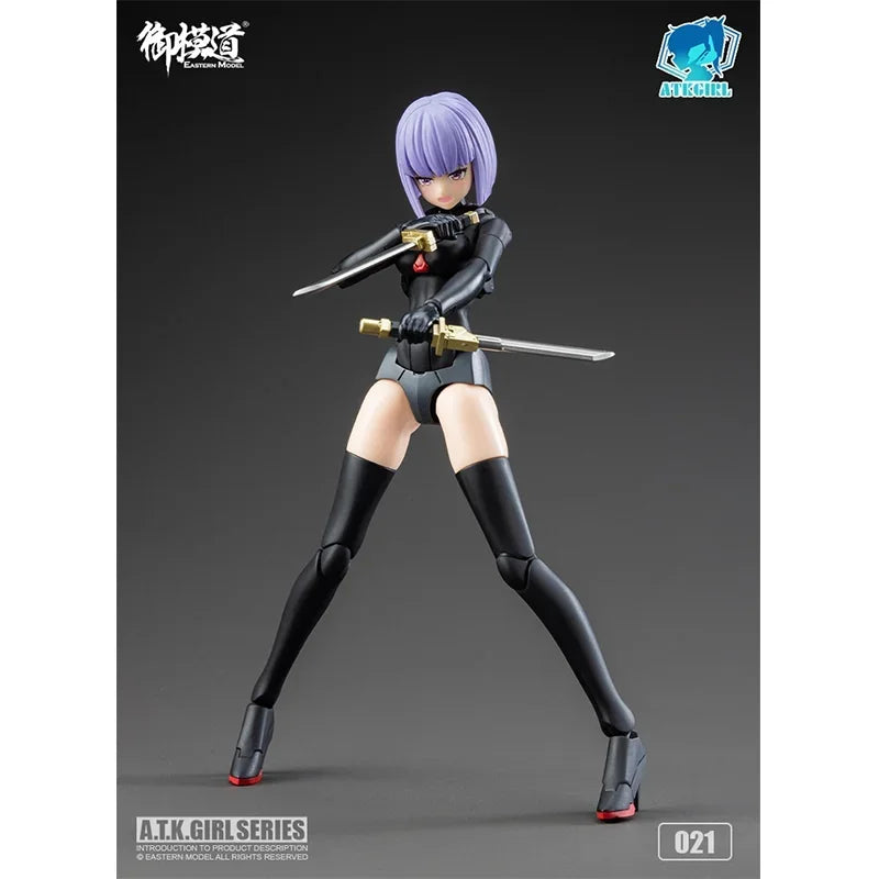 Original ATKGIRL JW-021 Jin Yiwei Mobile Suit Girl Anime Action Figure Assembly Model Toys Collectible Model Gifts for Children