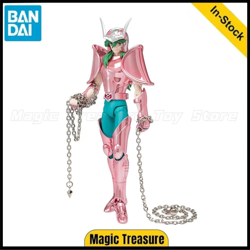 Original Bandai Saint Seiya Andromeda Shun Bronze Cloths 20th Anniversary Action Figure Model Toy Figure Gift
