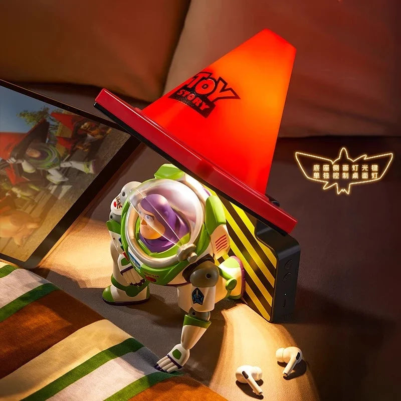 Buzz Lightyear Roadblock Night Light Toy Story Series 3D Lamp Ornamnet Collection Toys Gift for Kid