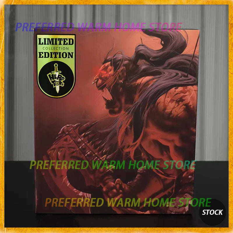 Auf Lager HELDENSPIELZEUG LIMITIERTE EDITION Grommash Höllenbrüller Warcraft 1/10 Bewegliche Modell-Sammlungsspielzeuge Metytoyz Ork Mannoroth