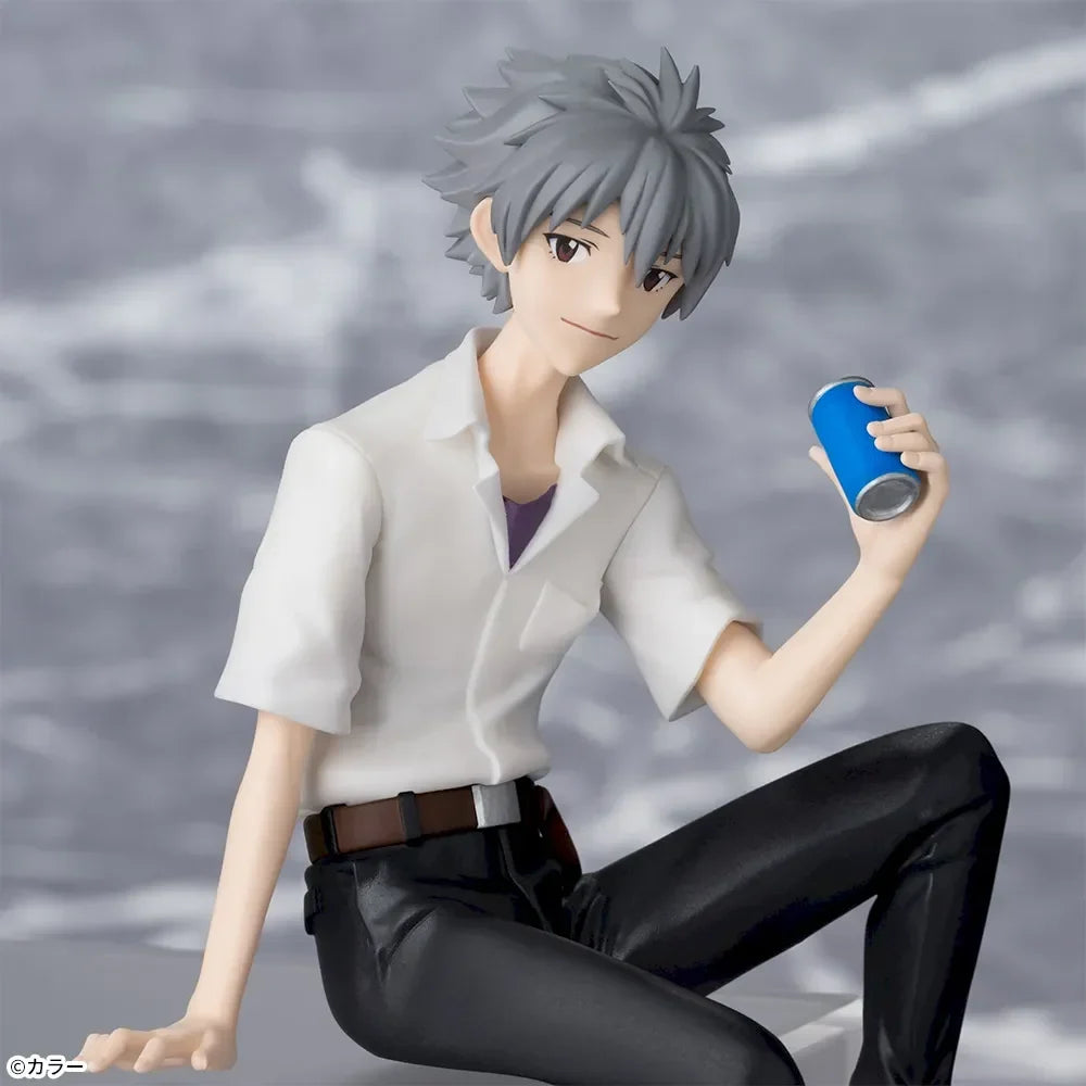 Original SEGA Evangelion Shin Gekijouban Nagisa Kaworu Chokonose  Action Figure Toys PVC Model Collection Anime Figurine Doll