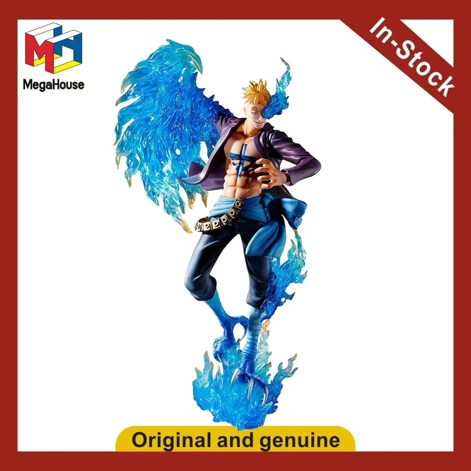In Stock Megahouse pop Immortal Bird Marco Original Genuine Figures Anime Models Toys Collection Gifts