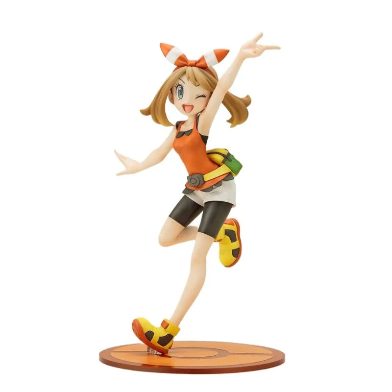 In Stock Genuine Kotobukiya Pocket Monsters Haruka Mizugorou ARTFX J Pokémon Figure Series 1/8 Anime Cartoon Model Toys