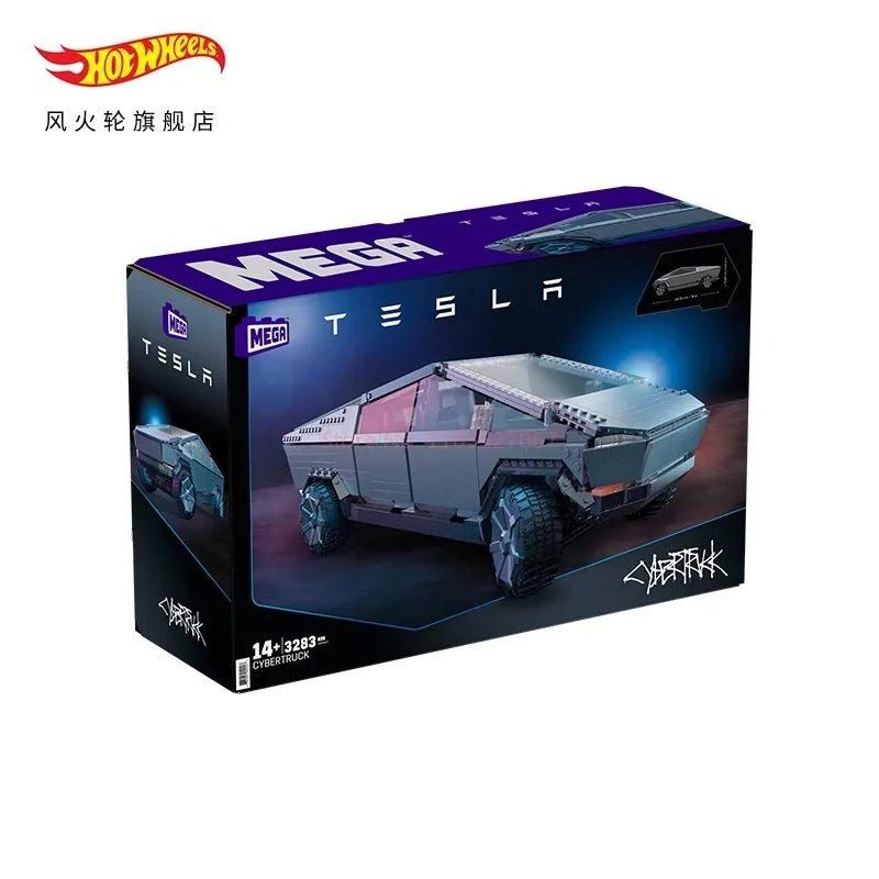 In Stock 2025 Hot Wheels Car Model CYBERTRUCK Tesla Pickup Collectibles Building Blocks Cars Model Collection Design Gifts Toys
