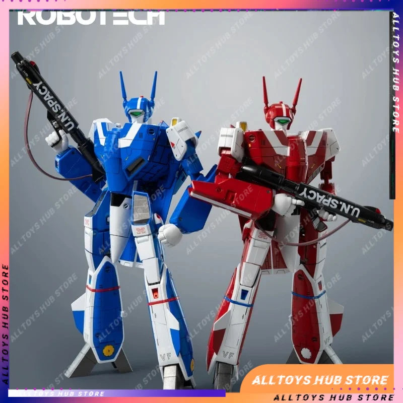 Auf Lager Threezero ROBO-DOU Macross VERITECH VF-1J MAX VF1J Miriya VERITECH Actionfiguren Spielzeug Geschenk Kollektion