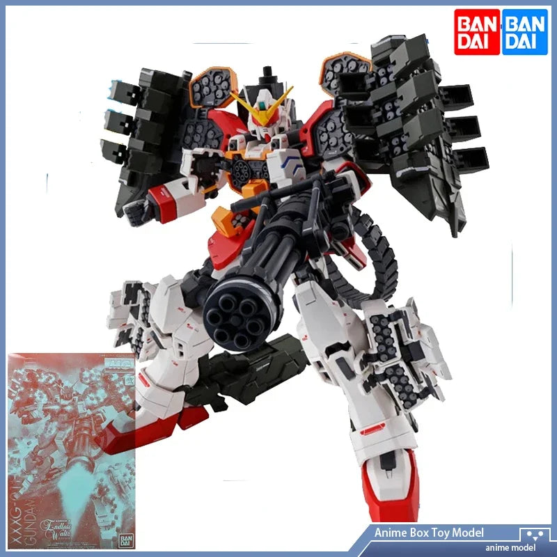 Gundam BANDAI MG 1/100 PB Limited Edition Heavyarms EW Igel Unit XXXG-01H2 Arms Cusutom Effects Action Figure Model Modification