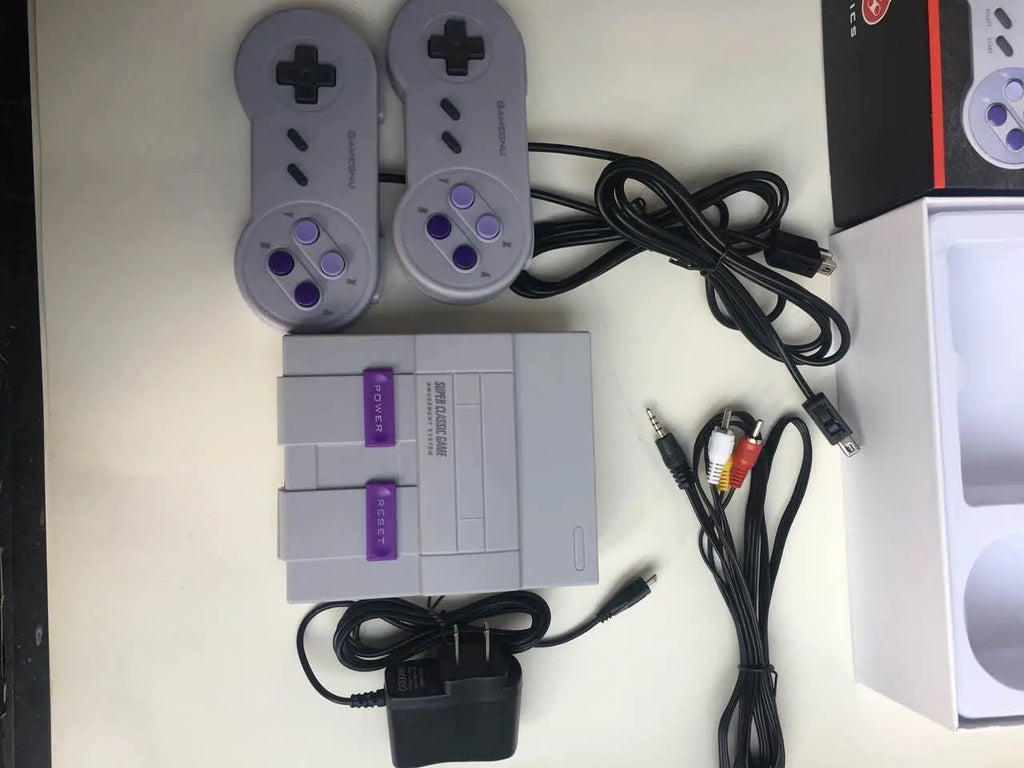 Super Classic MINI SFC TV Handheld Mini Portable Game Players Consoles Entertainment System For NES SNES Games Console（660 Game）
