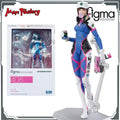 Max Factory Original Figma#408 D.Va Song Hana 140mm Anime Actionfiguren Spielzeug für Jungen Weihnachtsgeschenk Sammlermodell Ornamente