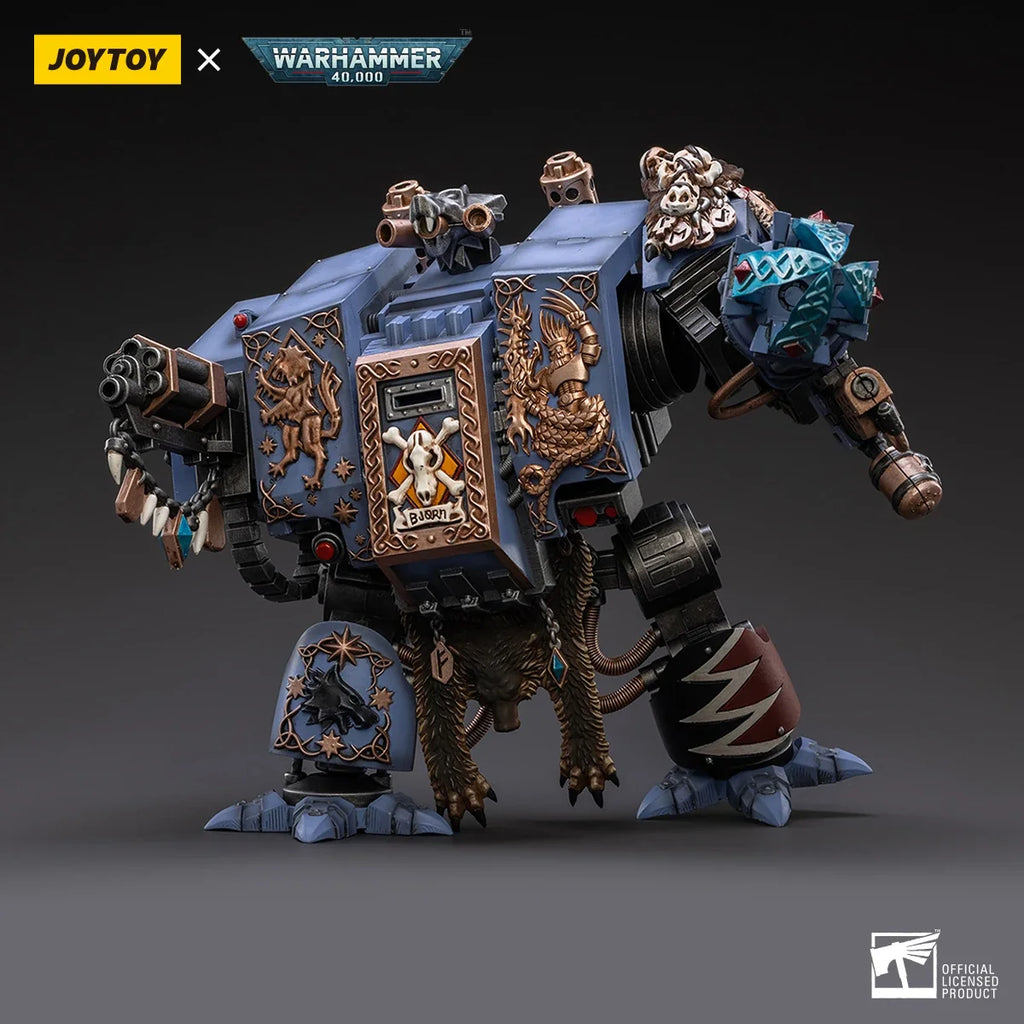 JOYTOY Warhammer 40K Space Wolves Action Figure 1/18 Bjorn The Fell-Handed Joint Movable Figurine Collection Model Statue Toys