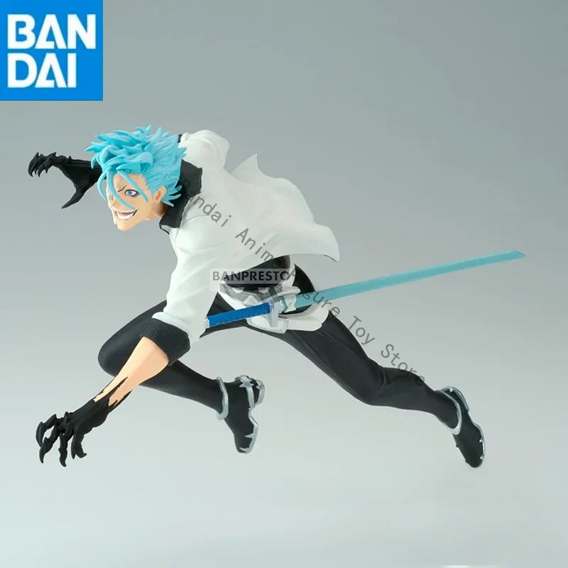 BANDAI NAMCO BANPRESTO in stock Original Genuine BLEACH VIBRATION STARS Grimmjow Jeagerjaques Figure model PVC 17cm toy gift