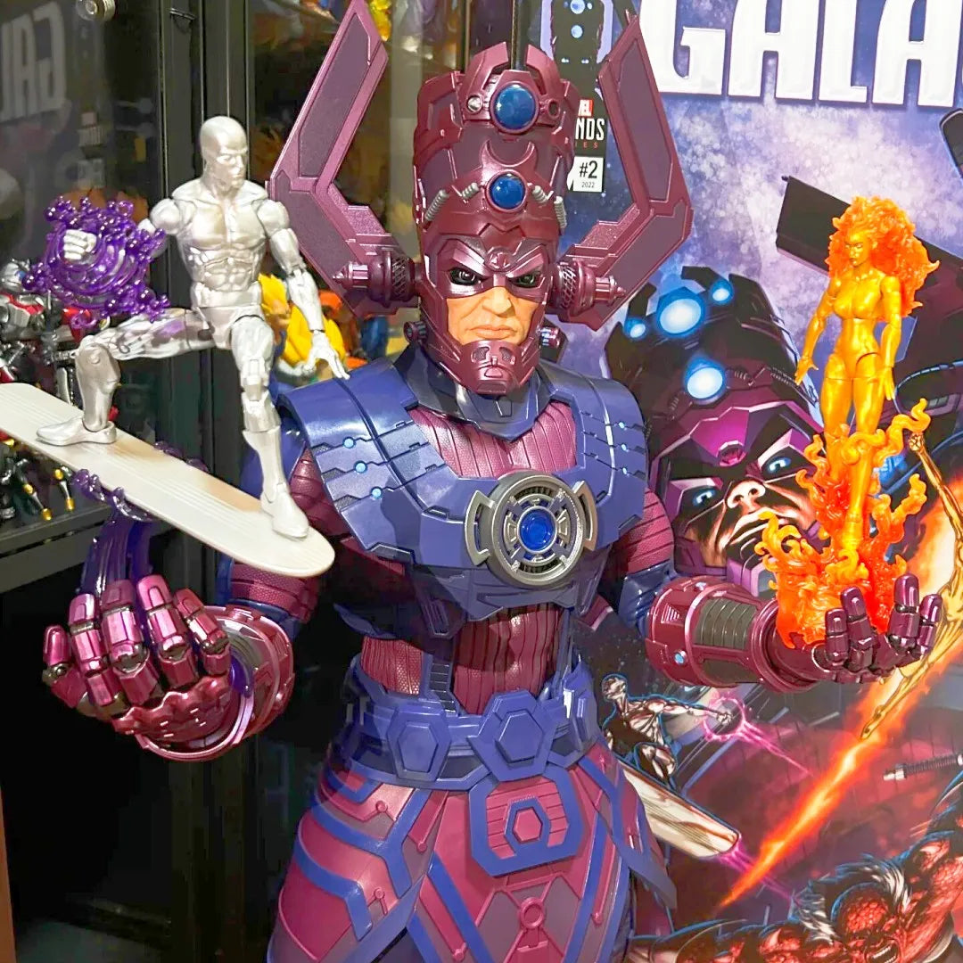 32 Zoll Original Marvel Legends Galactus Maßstab und alle Stufen Premium Actionfigur Sammelstatue Modell Spielzeug Geschenke 81cm