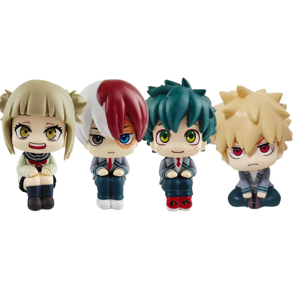 10cm Boku no Hero Academia Anime Figure Midoriya Izuku Action Figure Bakugo Katsuki/Todoroki Shoto Figurine PVC Collection Toys