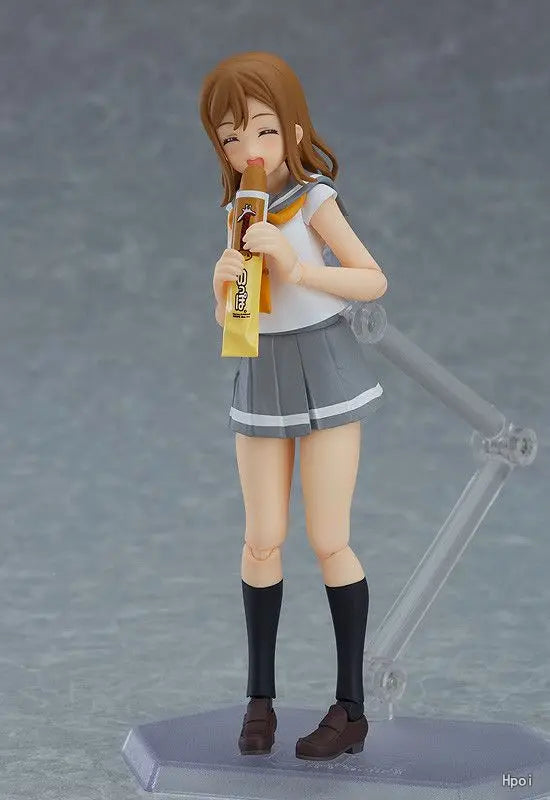 Original Max Factory Figma#374 KanColle Kai Yudachi Anime Figure Model Toy Gift Collection