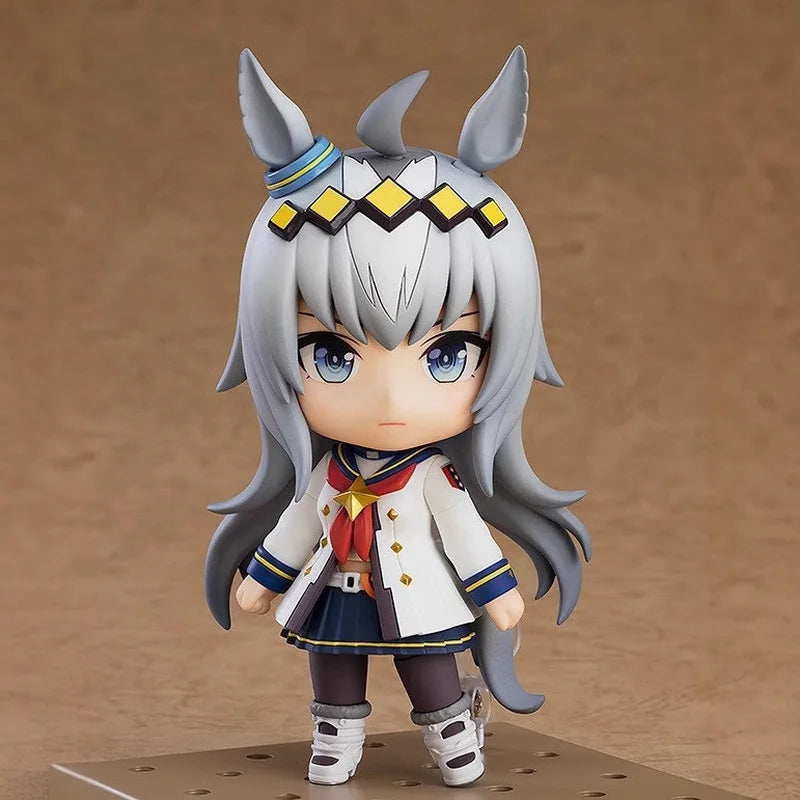 Q-Version Pretty Derby Series Anime Character Face Action Figure Desktop Decor Surprise Kawaii Girl Exquisite Toy Model Gifts