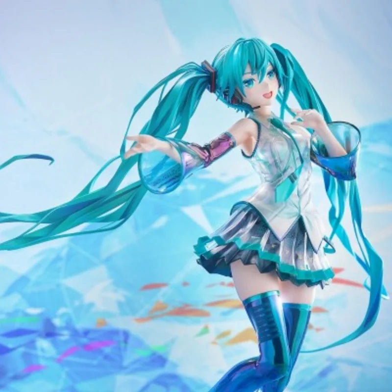 In Stock Genuine GOOD SMILE COMPANY Vocaloid  Hatsune Miku 1/4 Eternal Stream Collection Series Model Cartoon Character Kawaii