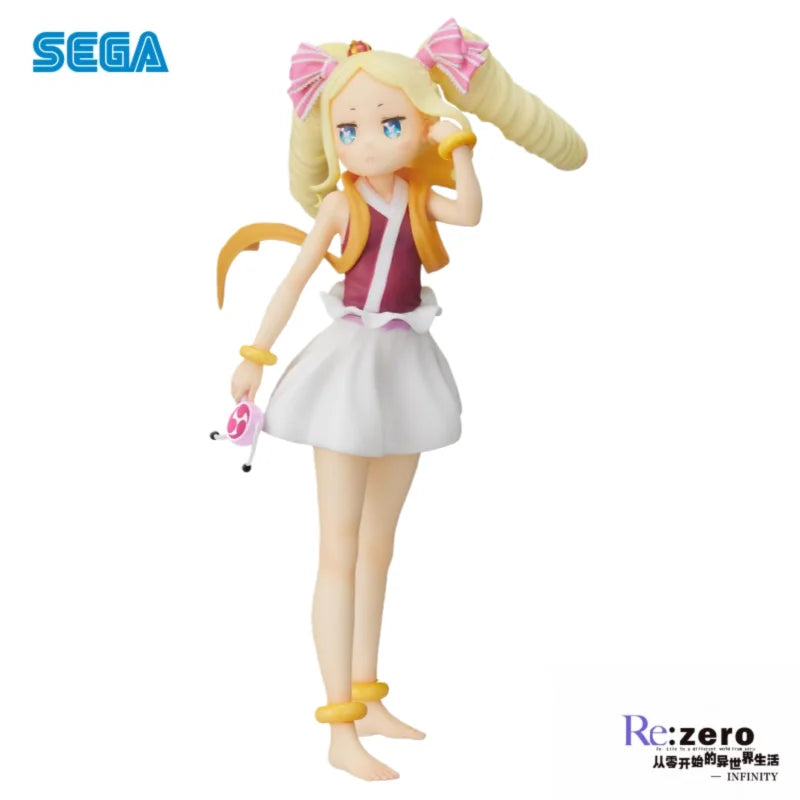 In Stock Sega Original Re Zero - Starting Life In Another World Beatrice Action Figure Model Doll Brand New Boxed Toys Garage
