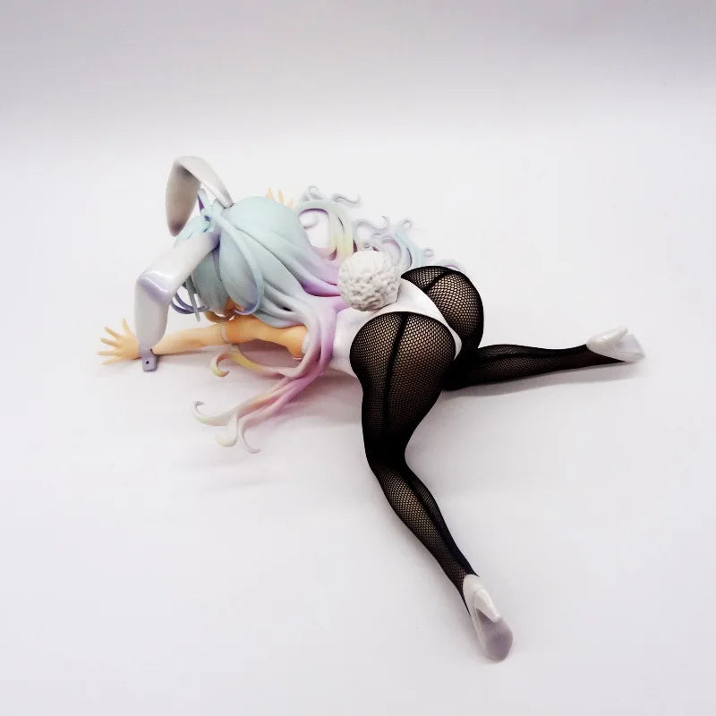 No Game No Life Shiro1/4Scale Bunny Girl Figure High-Quality Anime Statue Collectible Pvc Model Ornament Adult Action Figure Toy