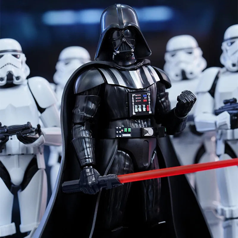 Original Blokees Star Wars Trooper Stormtrooper Darth Vader Action Figures Model Assembly Toys Desktop Ornament Birthday Gifts