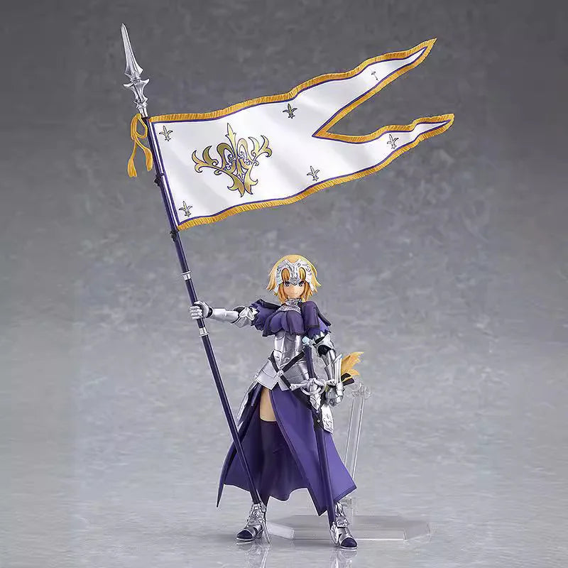 Fate Grand Order Ruler Jeanne D'Arc Movable Action Figure 14cm PVC Collectible Anime Toy Boy'S Gift Desktop Decor Fans Gift
