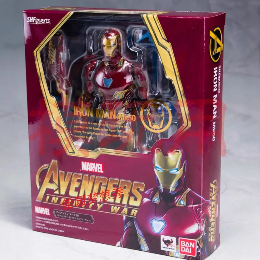 16CM Shf Ironman Mk50 Articulated Joints Moveable Action Figures Toys Gift Children