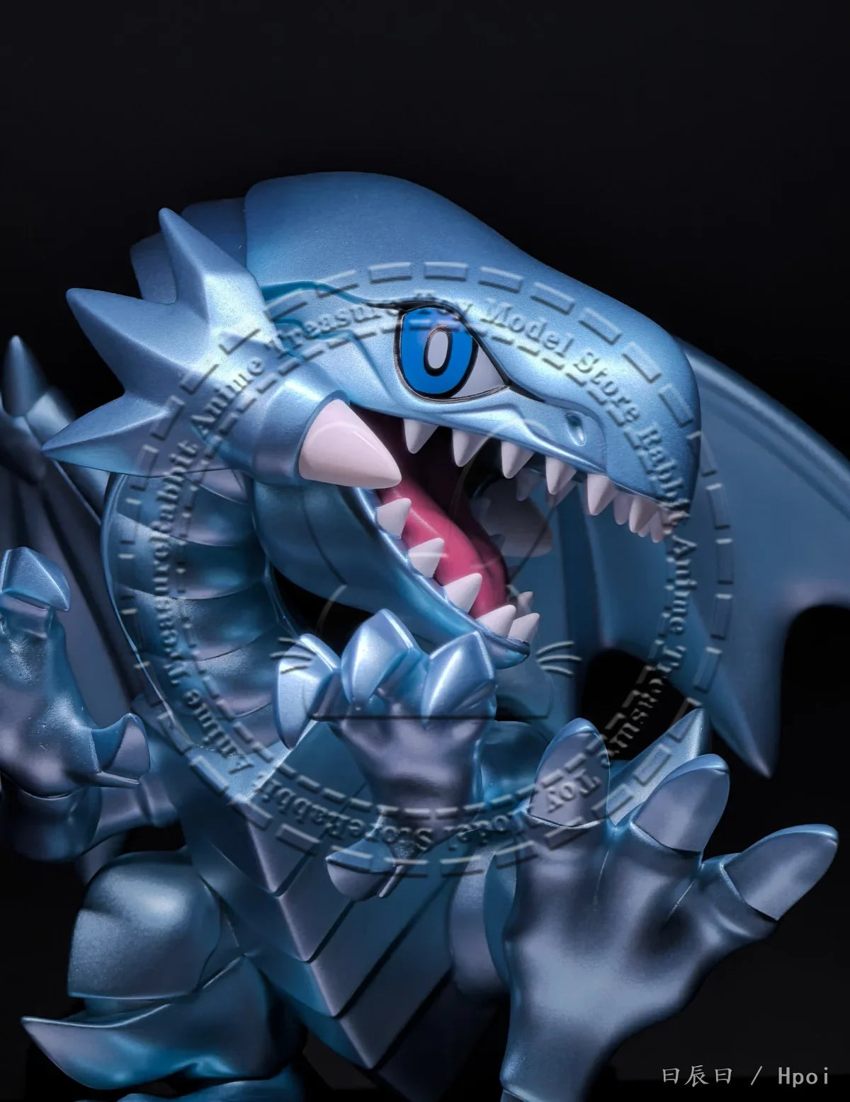 In Stock Original Genuine MegaHouse MEGATOON YuGiOh Figure BlueEyes White Dragon Chibi Style Collectible Toy