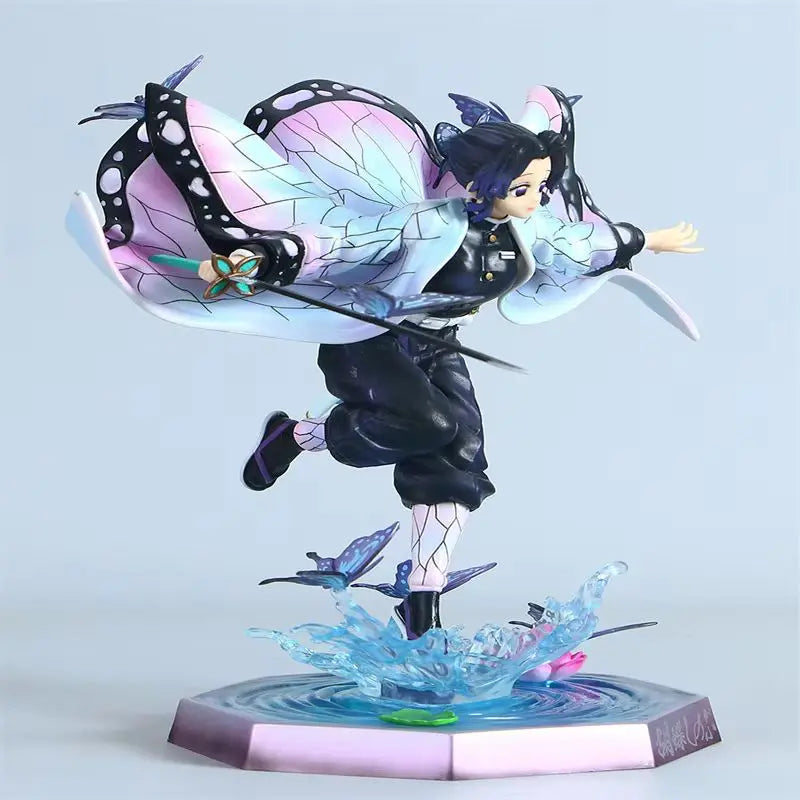 Hot Demon Slayer Anime Figure Kochou Shinobu Perimeter Pvc Model Statue Desktop Decoration Ornaments Christmas Gifts Toys