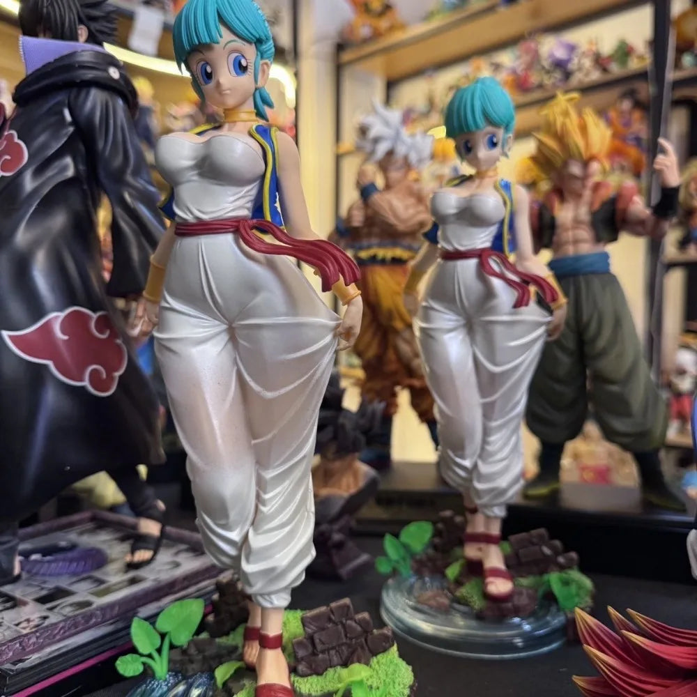 28cm/11in Anime Dragon Ball Z Figure Sexy Style Bulma Figure PVC Action Figure Statue Collection Model Toys Christmas Gifts