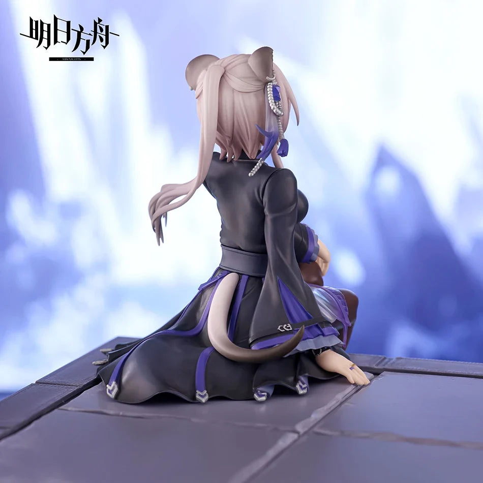 New Arknights Lin Anime Figure Noodle Stopper Figure PVC Action Figurine Model Collection Desk Decoration Figuart Toy Kid Gifts