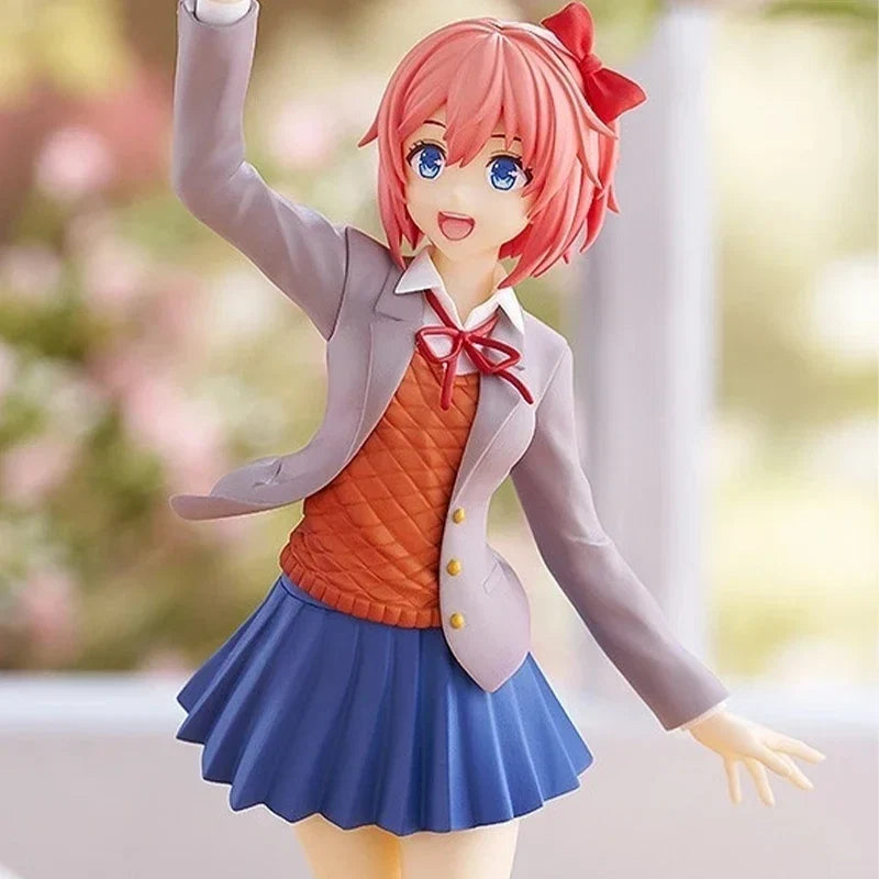 In Stock Genuine Original Good Smile Sayori Doki Doki Literature Club! Action Anime Figure Collectible Model Dolls Ornament Gift