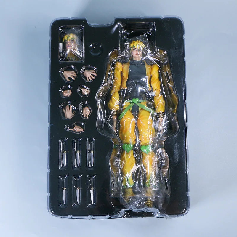 Jojo The World Figure Jojo'S Bizarre Adventure Stardust Crusaders Figurine Pvc The World Action Figure Movable Model Toy Doll