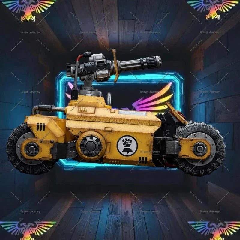In stock  JOYTOYWarhammer 40k 1/18  Empire Fist Invader A-Terrain Car atv 1:18 Mobile Vehicle Toy Collection