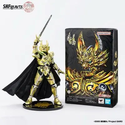 In Stock 100% Original Bandai Spirits S.H.Figuarts Shinkocchou Seihou Garo Ougon Kishi Garo GARO 20th Anniversary Action Figure