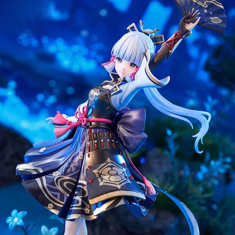 APEX/Genshin Impact Kamisato Ayaka White Heron Frost Blossom Ver. 1/7 Static Figure Model Collection Toy Gift