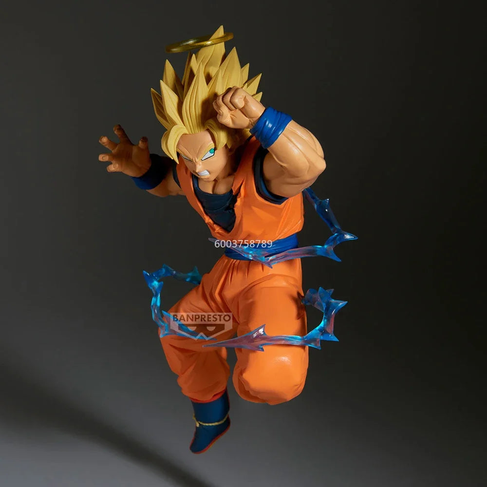 Bandai Original BANPRESTO Dragon Ball Z MATCH MAKERS Super Saiyan Vegeta‌ Son Goku PVC Action Figures Collectible Model Toys