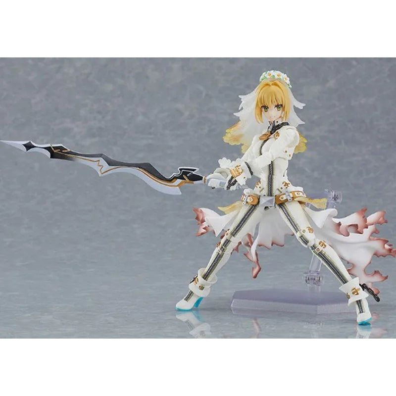 GSC Original Figma Fate/Grand Order Nero Claudius Anime Action Figures Toys for Boys Christmas Gift Collectible Model Ornaments