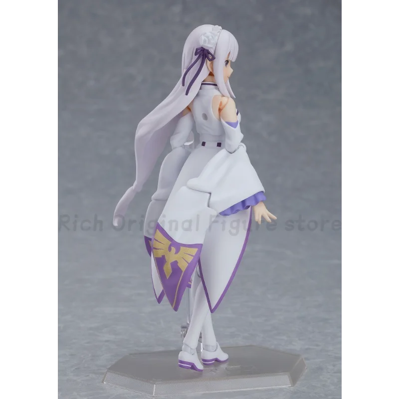 【In Stock】Original Max Factory Figma#419 Re: ZERO - Starting Life in Another World - Emilia Anime Action Figure Model Ornaments