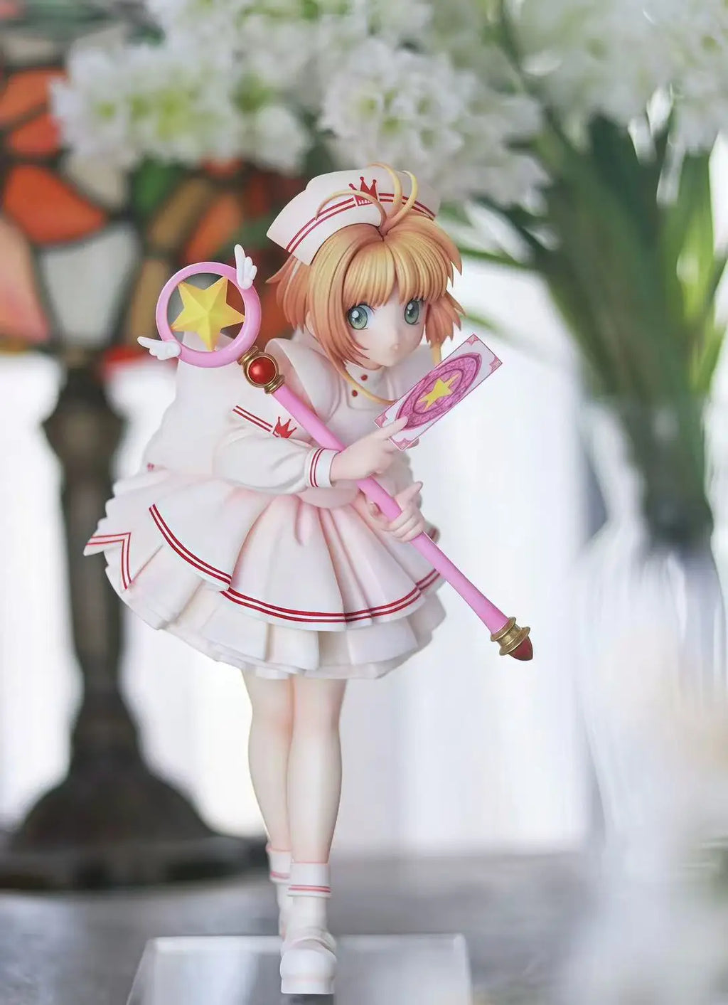 Hot Cardcaptor Sakura Anime Pvc Figure - Kinomoto Sakura Collectible Desk Decoration Model Statue Birthda Gift Toy