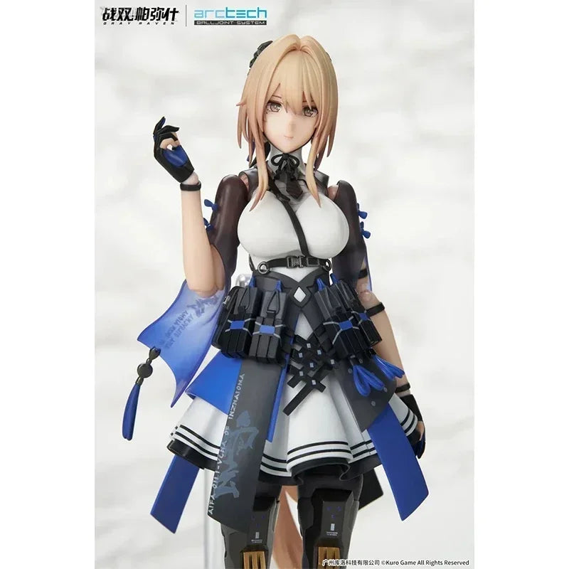 22CM  Anime Action Figures APEX ARCTECH Bianca Truth Gray Raven: Punishing ARCTECH Toys Gift PVC