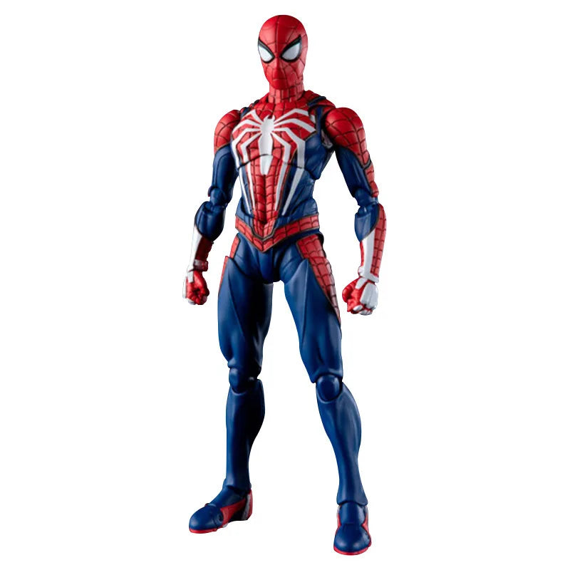 Avengers SHF Spider Man Upgrade Suit PS4 Game Edition SpiderMan PVC Action Figure Collectable Model Toy Doll Gift