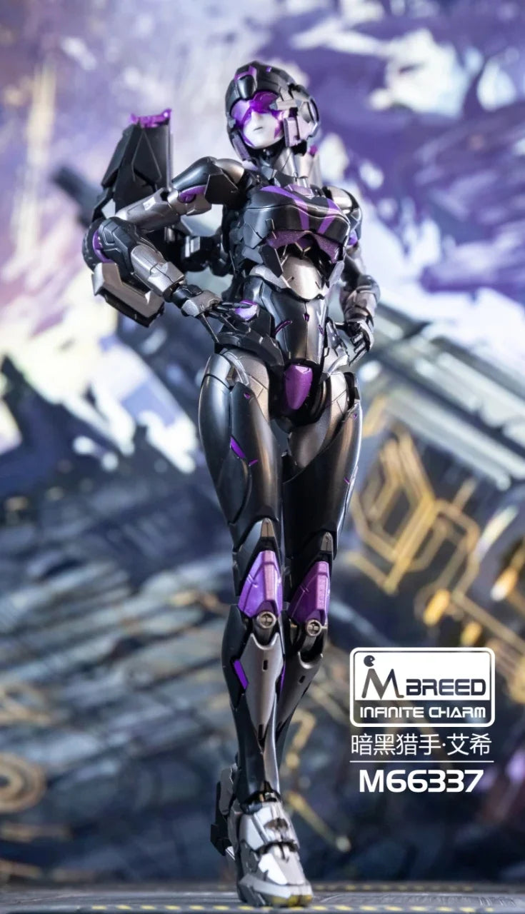 M Breed M66337 Charmaine M Darkened Skye Arcee KO RIOBOT Transformation Assembly Action Figure With Box