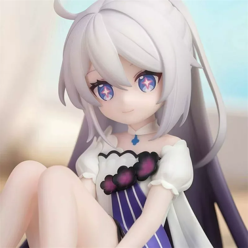 11cm Honkai Impact 3 Kiana The Last Judgment Figurine Little One Series PVC Action Figure Cartoon Accessories Cosplay Anime Gift