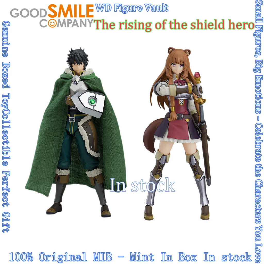 Auf Lager GoodSmile Max Factory figma 467 Raphtalia figma 494-DX Naofumi Iwatani The Rising of the Shield Hero Sammlerfigur